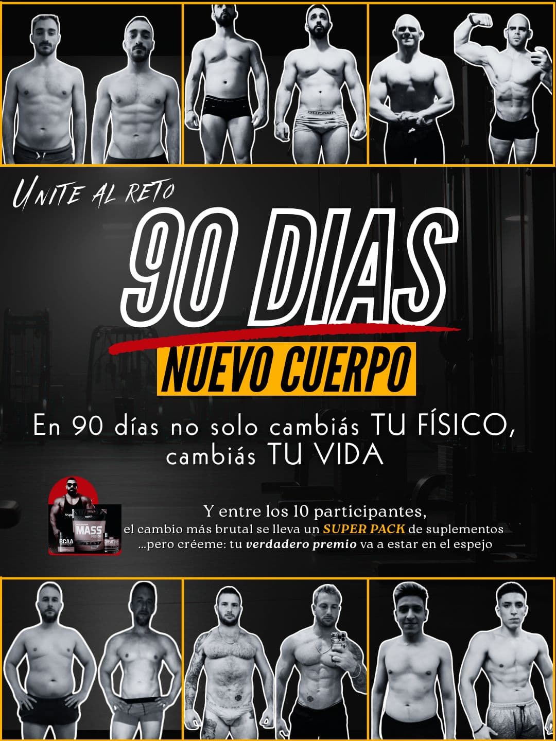 Reto 90 días Monster - Transformación fitness